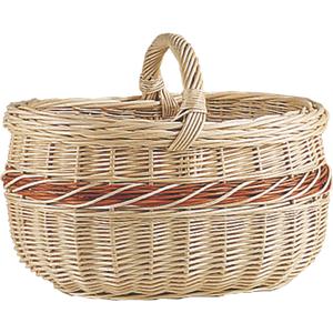 Photo PMA1800 : Willow shopping basket