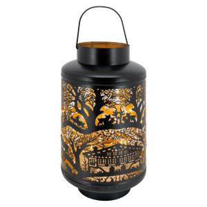 Photo DBO3752 : Lacquered metal lantern