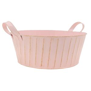 Photo GCO4002 : Lacquered pink metal basket