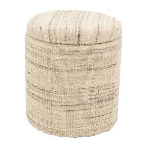 Photo KPO1290 : Pouf / coffre en laine