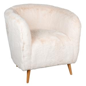 Photo MFA4010 : Fauteuil en fausse fourrure