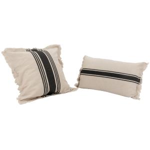 Photo NCO301S : Set of 2 cotton cushions