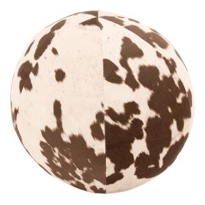 Photo NPO1710 : Pouf rond imitation vache.