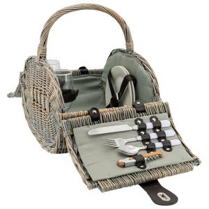 Photo PPI1170C : Willow picnic basket 2 persons