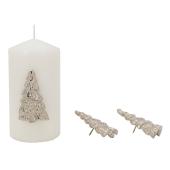 Photo DMA191S : Set of 3 candle decorations