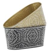 Photo GCO4710 : Oval metal baskets 