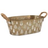 Photo GCO4810 : Oval metal basket 