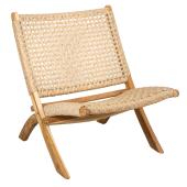 Photo MFA3920 : Foldable armchair in teak wood