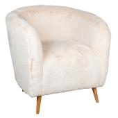 Photo MFA4010 : Armchair in fake fur