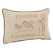 Photo NCO3060 : Coussin en lin et coton