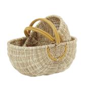 Photo PMA524S : Two-tone rattan baskets