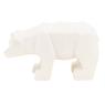 White resin bear