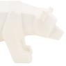 White resin bear