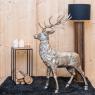 Deer on aluminium stand