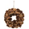 Pinecone wreath