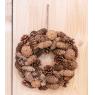 Pinecone wreath