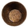 Antic bronze metal pot cover