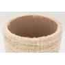 Pouf / coffre en laine