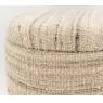 Pouf / coffre en laine