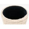 Pouf / coffre en laine