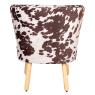 Cow imitation armchair