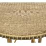 Round table in rattan