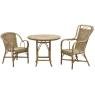 Round table in rattan