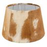 Lampshade in cow skin