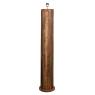 Wooden floor lamp base