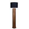 Wooden floor lamp base