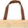 Log basket in natural jute