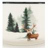 Bols cerf et sapin en porcelaine