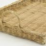 Rectangular trays in rattan